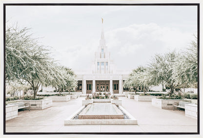 Sweet is The Work Phoenix Arizona Temple Gallery Wrap
