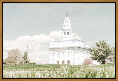 Sweet is The Work Nauvoo Illinois Temple Gallery Wrap