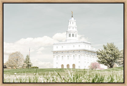 Sweet is The Work Nauvoo Illinois Temple Gallery Wrap