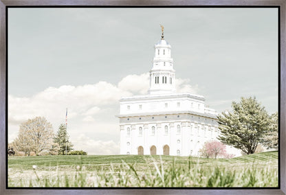 Sweet is The Work Nauvoo Illinois Temple Gallery Wrap