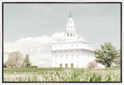 Sweet is The Work Nauvoo Illinois Temple Gallery Wrap