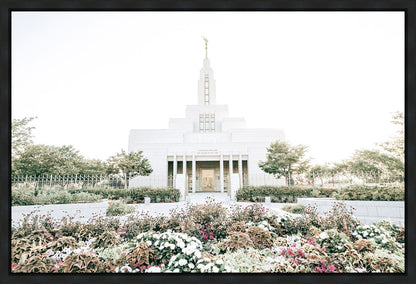 Sweet is The Work Draper Utah Temple Gallery Wrap
