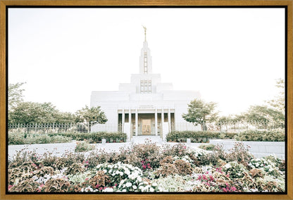 Sweet is The Work Draper Utah Temple Gallery Wrap
