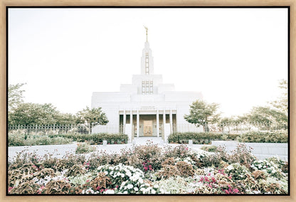 Sweet is The Work Draper Utah Temple Gallery Wrap