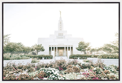 Sweet is The Work Draper Utah Temple Gallery Wrap