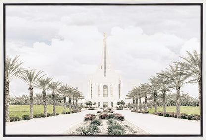 Sweet is The Work Gilbert Arizona Temple Gallery Wrap