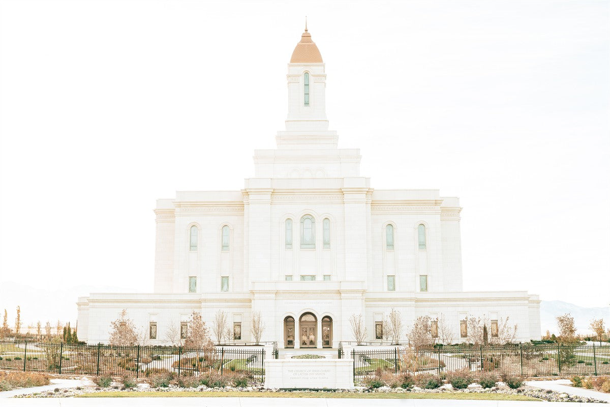 Sweet is The Work Deseret Peak Utah Temple