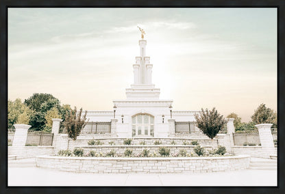 Sweet is The Work Columbia River Washington Temple Gallery Wrap