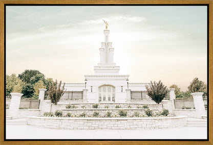 Sweet is The Work Columbia River Washington Temple Gallery Wrap