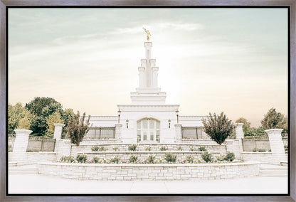 Sweet is The Work Columbia River Washington Temple Gallery Wrap