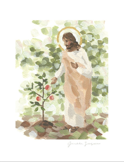 Watching Over His Vineyard