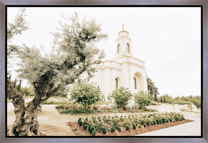 Sweet is The Work Feather River California Temple Gallery Wrap