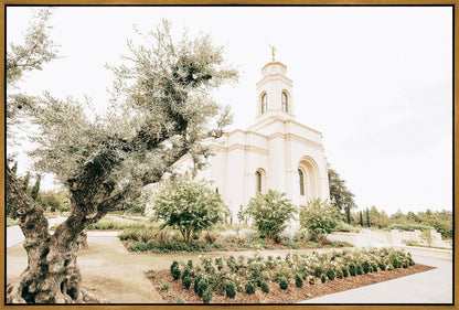 Sweet is The Work Feather River California Temple Large Wall Art Gallery Wrap