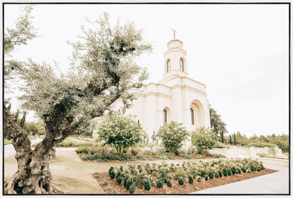 Sweet is The Work Feather River California Temple Large Wall Art Gallery Wrap