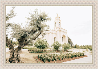 Sweet is The Work Feather River California Temple Large Wall Art