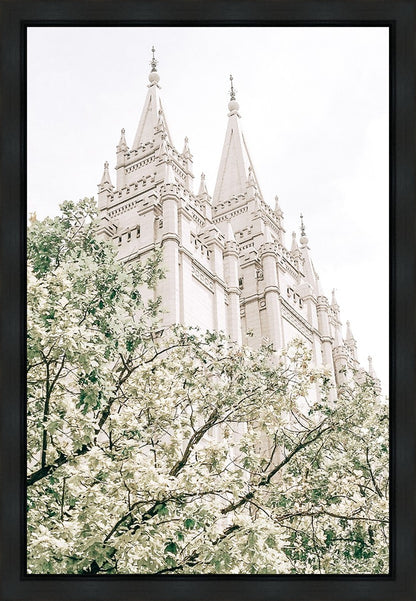Sweet is The Work Salt Lake City Utah Temple Gallery Wrap