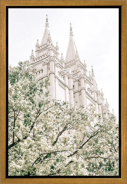 Sweet is The Work Salt Lake City Utah Temple Gallery Wrap