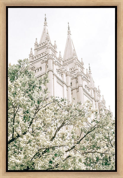 Sweet is The Work Salt Lake City Utah Temple Gallery Wrap