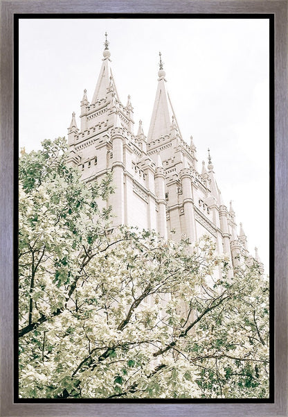 Sweet is The Work Salt Lake City Utah Temple Gallery Wrap