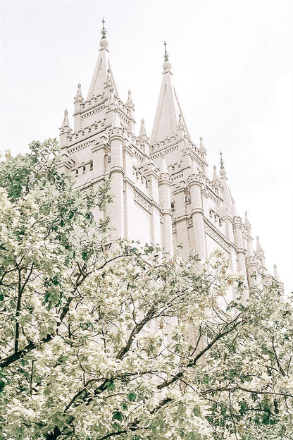 Sweet is The Work Salt Lake City Utah Temple Gallery Wrap