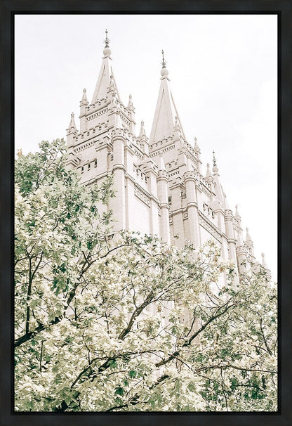 Sweet is The Work Salt Lake City Utah Temple Gallery Wrap