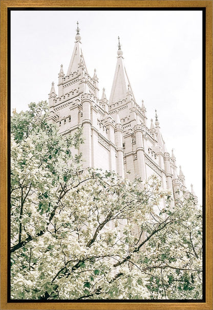 Sweet is The Work Salt Lake City Utah Temple Gallery Wrap