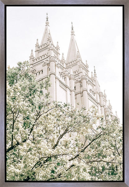 Sweet is The Work Salt Lake City Utah Temple Gallery Wrap