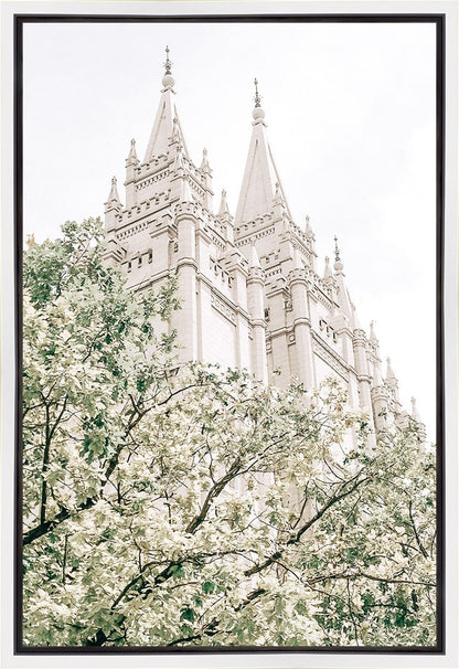 Sweet is The Work Salt Lake City Utah Temple Gallery Wrap