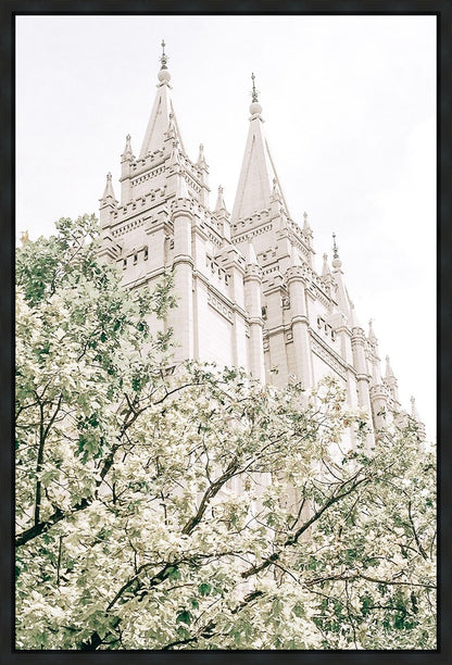 Sweet is The Work Salt Lake City Utah Temple Gallery Wrap