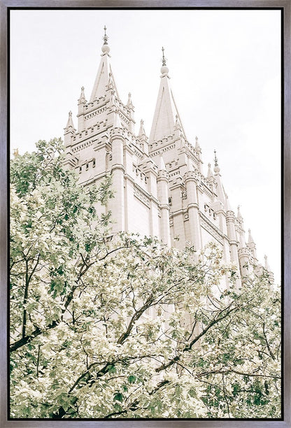 Sweet is The Work Salt Lake City Utah Temple Gallery Wrap