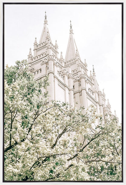 Sweet is The Work Salt Lake City Utah Temple Gallery Wrap