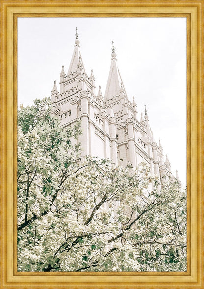 Sweet is The Work Salt Lake City Utah Temple Large Wall Art