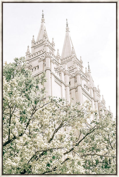 Sweet is The Work Salt Lake City Utah Temple Large Wall Art