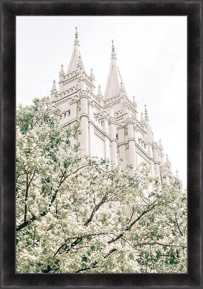 Sweet is The Work Salt Lake City Utah Temple Large Wall Art