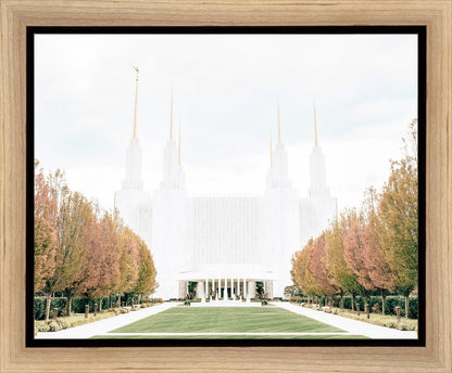 Sweet is The Work Washington DC Temple Gallery Wrap