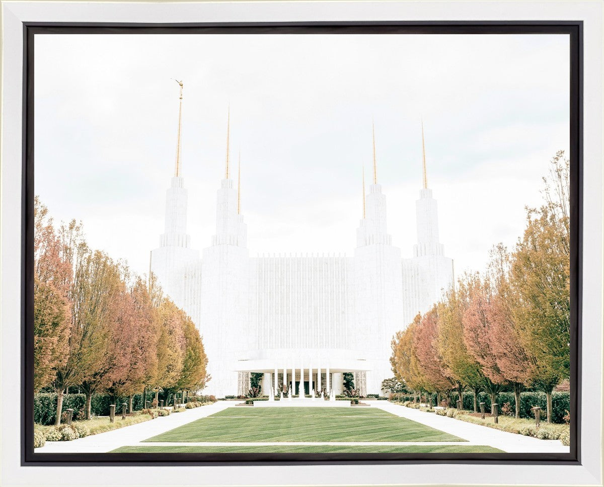 Sweet is The Work Washington DC Temple Gallery Wrap