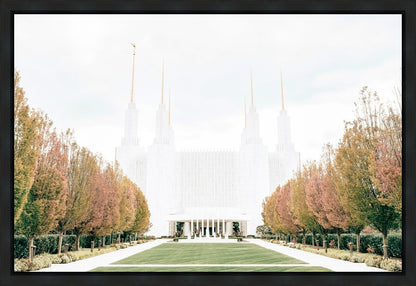 Sweet is The Work Washington DC Temple Gallery Wrap