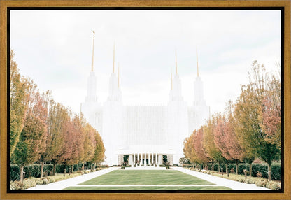 Sweet is The Work Washington DC Temple Gallery Wrap