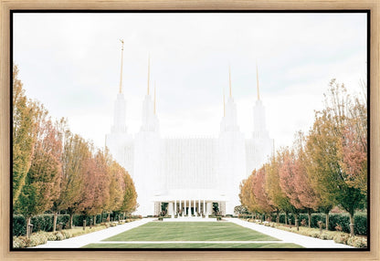 Sweet is The Work Washington DC Temple Gallery Wrap