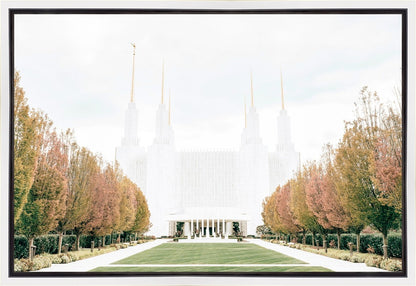 Sweet is The Work Washington DC Temple Gallery Wrap