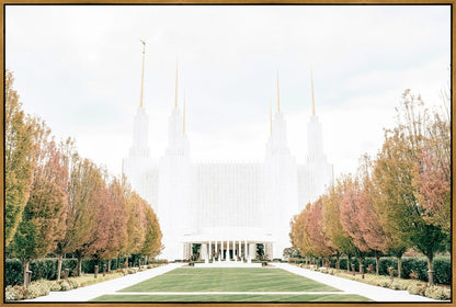 Sweet is The Work Washington DC Temple Large Wall Art Gallery Wrap