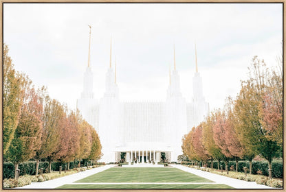 Sweet is The Work Washington DC Temple Large Wall Art Gallery Wrap