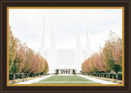 Sweet is The Work Washington DC Temple Large Wall Art