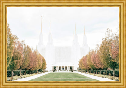 Sweet is The Work Washington DC Temple Large Wall Art