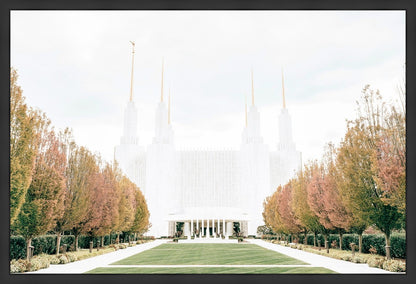 Sweet is The Work Washington DC Temple Large Wall Art