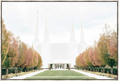 Sweet is The Work Washington DC Temple Large Wall Art