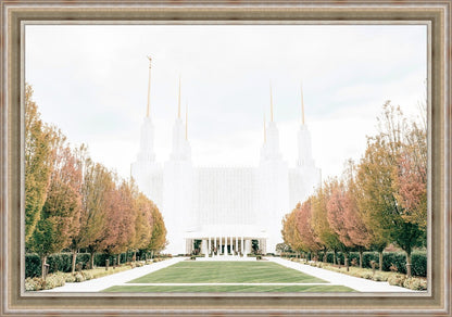 Sweet is The Work Washington DC Temple Large Wall Art