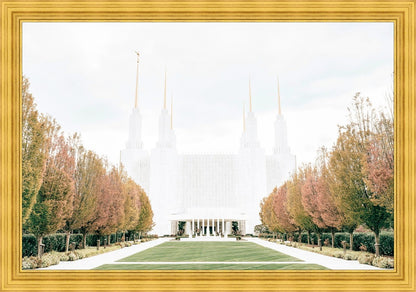Sweet is The Work Washington DC Temple Large Wall Art