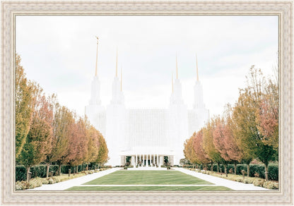 Sweet is The Work Washington DC Temple Large Wall Art