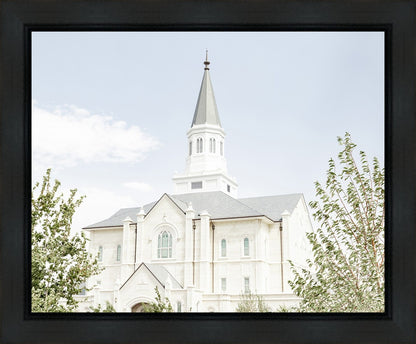 Sweet is The Work Taylorsville Utah Temple Gallery Wrap